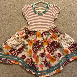 Fun Matilda Jane twirl dress size 4
